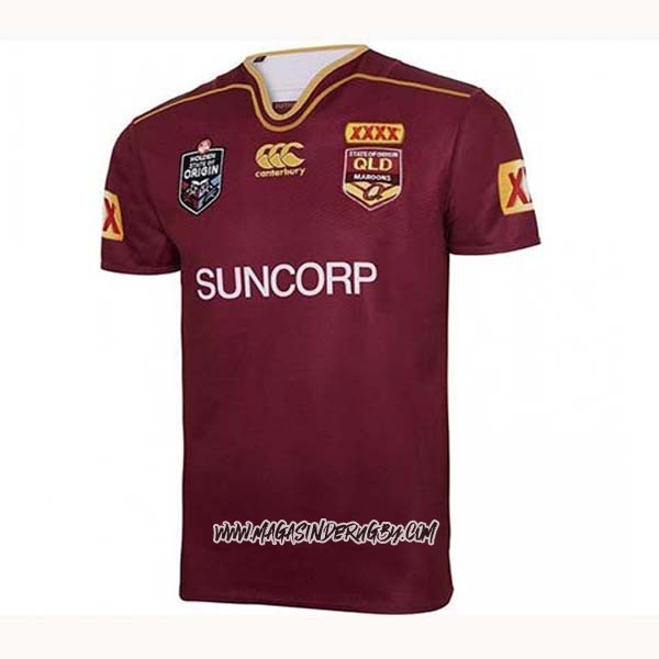 Maillot Queensland Maroons Rugby 2017 Domicile